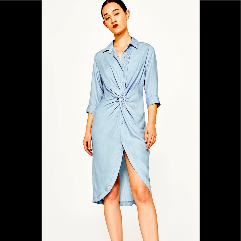 Zara denim dress